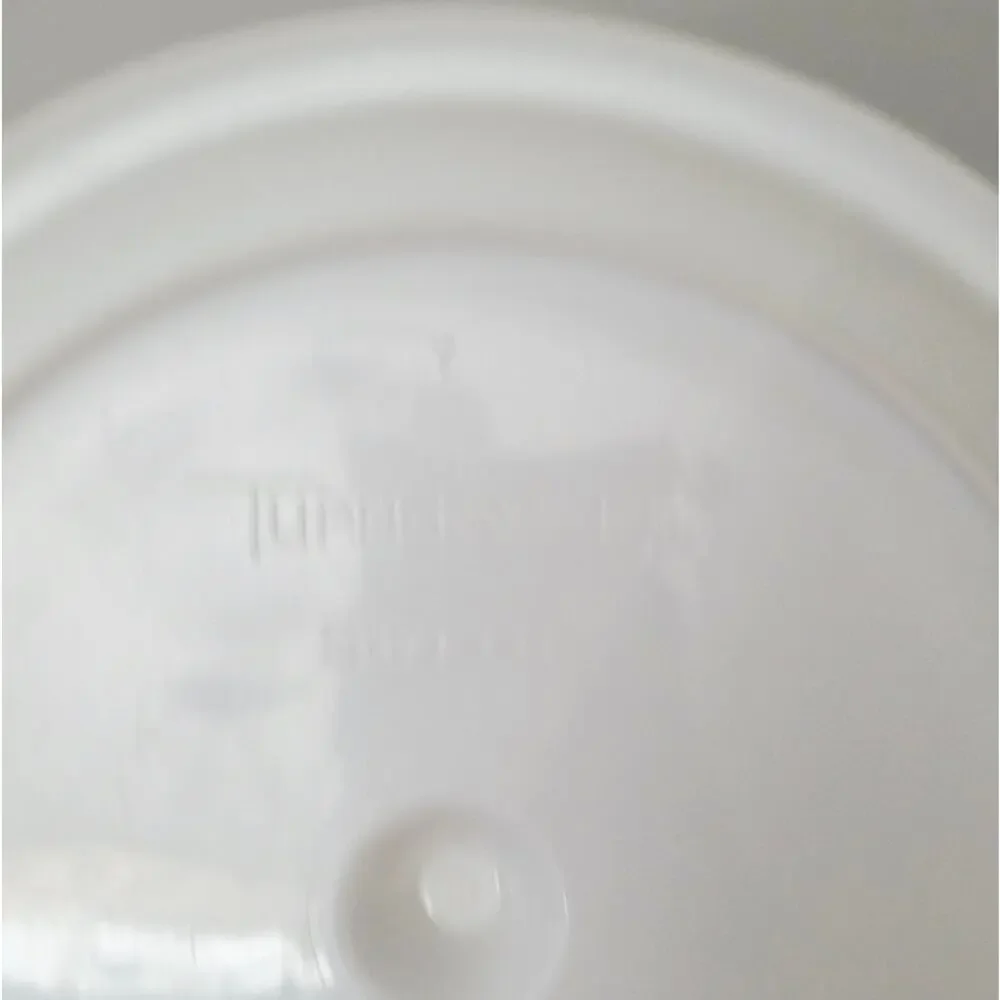 Vintage Tupperware Suzette Divided Relish Tray Dish 608-3 Handle Cover White